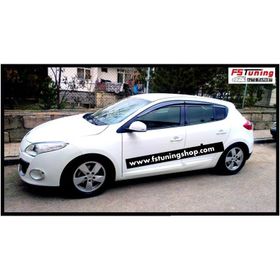 Sunplex Renault Megane 3 Mugen Tip Cam Rüzgarlığı