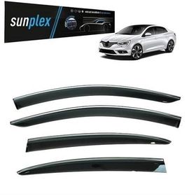 Sunplex Renault Menage 4 2015-2022 Uyumlu Kromlu Cam Rüzgarlığı