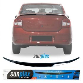 Sunplex Renault Symbol Bagaj Üstü 2013 - 2019 Piano Black Spoiler