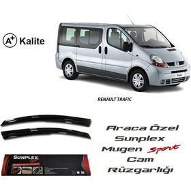 Sunplex Renault Trafic Mugen Tip 2li Cam Rüzgarlığı