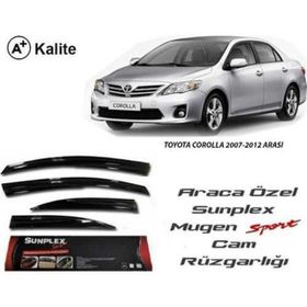 Sunplex Toyota Corolla 2007-2012 Mugen Cam Rüzgarlığı