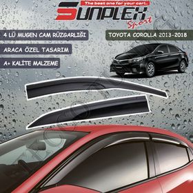 Sunplex Toyota Corolla 2013-2018 Mugen Cam Rüzgarlığı