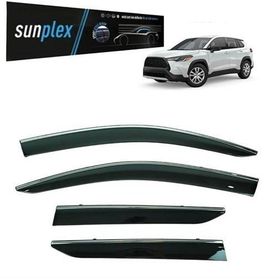 Sunplex Toyota Corolla Cross 2022-2025 Uyumlu Kromlu Cam Rüzgarlığı