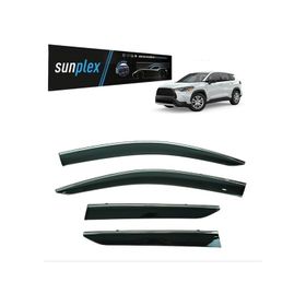 Sunplex Toyota Corolla Cross 2022-2025 Uyumlu Kromlu Cam Rüzgarlığı