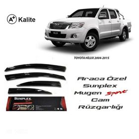 Sunplex Toyota Hilux Mugen Tip Cam Rüzgarlığı