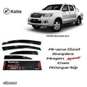 Sunplex Toyota Hilux Mugen Tip Cam Rüzgarlığı
