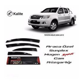 Sunplex Toyota Hilux Mugen Tip Cam Rüzgarlığı