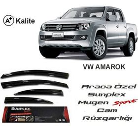 Sunplex Volkswagen Amarok Mugen Tip Cam Rüzgarlığı