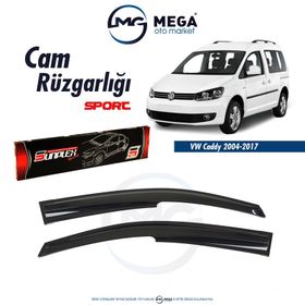 Sunplex Volkswagen Caddy 2004-2017 Mugen Tip Cam Rüzgarlığı