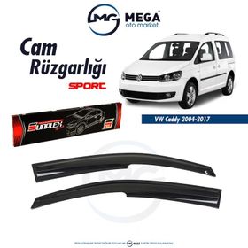 Sunplex Volkswagen Caddy 2004-2017 Mugen Tip Cam Rüzgarlığı