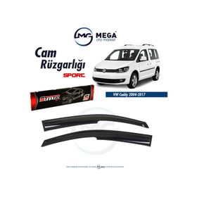 Sunplex Volkswagen Caddy 2004-2017 Mugen Tip Cam Rüzgarlığı