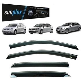 Sunplex Volkswagen Golf 5-6-7 2003-2022 Uyumlu Kromlu Cam Rüzgarlığı