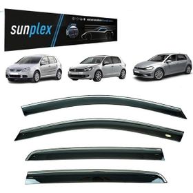 Sunplex Volkswagen Golf 5-6-7 2003-2022 Uyumlu Kromlu Cam Rüzgarlığı