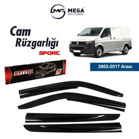 Sunplex Volkswagen Transporter T5-T6 Mugen Cam Rüzgarlığı