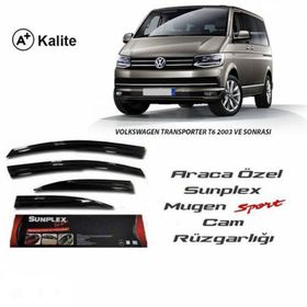 Sunplex Volkswagen Transporter T5-T6-T7 Mugen Tip Cam Rüzgarlığı