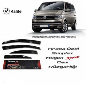 Sunplex Volkswagen Transporter T5-T6-T7 Mugen Tip Cam Rüzgarlığı