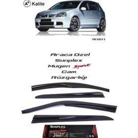 Sunplex VW Golf 5 Mugen Cam Rüzgarlığı