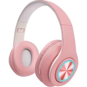 Sunsky B39 Macaron Pembe Bluetooth Kulaklık