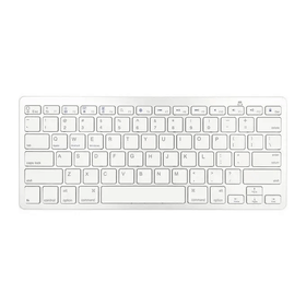 Sunsky X5 Bluetooth 3.0 Kablosuz 78 Tuşlar Yabancı Dil Beyaz Küçük Klavye