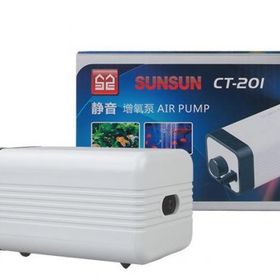 Sunsun CT-201 Tek Çıkışlı Akvaryum Hava Motoru