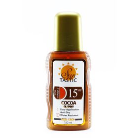 Suntastic 150 ml SPF 15 Bronzlaştırıcı Kakao Yağı Sprey