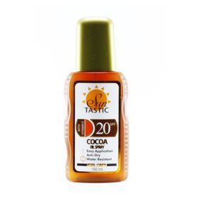 Suntastic 150 ml SPF 20 Bronzlaştırıcı Kakao Yağı Sprey