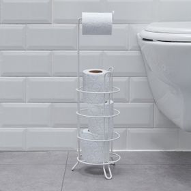 Suntel Beyaz Yedekli Tuvalet Kağıtlığı