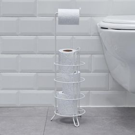 Suntel Beyaz Yedekli Tuvalet Kağıtlığı