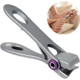 Sunup Sn-29302 85 mm Paslanmaz Çelik Mat Gri Profesyonel Geniş Ağızlı Ayak Tırnak Makası