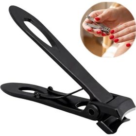 Sunup Sn-29305 70 mm Paslanmaz Çelik Siyah Mat Renk Profesyonel Ergonomik El Tırnak Makası