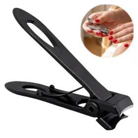 Sunup Sn-29305 70 mm Paslanmaz Çelik Siyah Mat Renk Profesyonel Ergonomik El Tırnak Makası