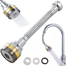 Sunup Sn-29319 Üç Kademe Hız Ayarlı Su Akış Kontrollü Musluk Başlığı