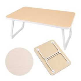 Sunup Sn-29693 Yatak Koltuk Üzeri Tepsisi Ahşap Desen 60x40 cm Katlanabilir Laptop Masası