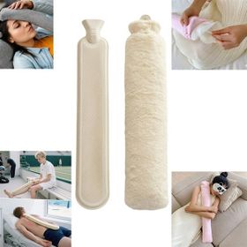 Sunup Sn-29910 Peluş Kılıflı Yumuşak Dokulu Uzun 76 cm 2500 ml Kapasiteli Sıcak Su Torbası