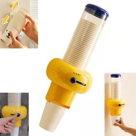 Sunup SN-29919 Kendinden Yapışkanlı Plastik - Karton Bardak Tutucu Dispenseri