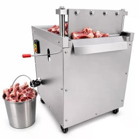 Sunup Sn-30966 Endüstriyel Et Ve Kemik Kesme Makinesi Paslanmaz Çelik Büyük Boy Giyotin Dilimleyici
