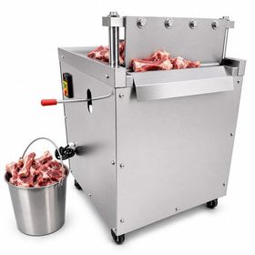 Sunup Sn-30966 Endüstriyel Et Ve Kemik Kesme Makinesi Paslanmaz Çelik Büyük Boy Giyotin Dilimleyici