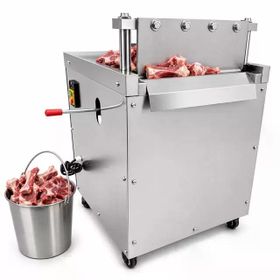 Sunup Sn-30966 Endüstriyel Et Ve Kemik Kesme Makinesi Paslanmaz Çelik Büyük Boy Giyotin Dilimleyici