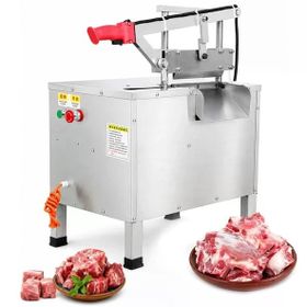 Sunup Sn-30982 Otomatik Kemik Ve Et Kesme Makinesi Gıda Sınıfı Paslanmaz Çelik Endüstriyel Giyotin Dilimleyici