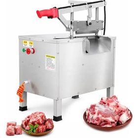 Sunup Sn-30982 Otomatik Kemik Ve Et Kesme Makinesi Gıda Sınıfı Paslanmaz Çelik Endüstriyel Giyotin Dilimleyici