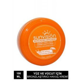 Sunvision 100 ml Bronzlaştırıcı Havuç Kremi