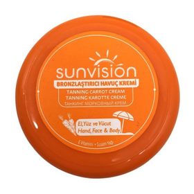 Sunvision 100 ml Bronzlaştırıcı Havuç Kremi
