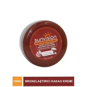 Sunvision 100 ml Bronzlaştırıcı Kakao Kremi