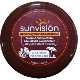 Sunvision 100 ml Bronzlaştırıcı Kakao Kremi
