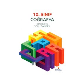 Supara Yayınları 10. Sınıf Coğrafya Konu Özetli Soru Bankası