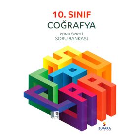 Supara Yayınları 10. Sınıf Coğrafya Konu Özetli Soru Bankası