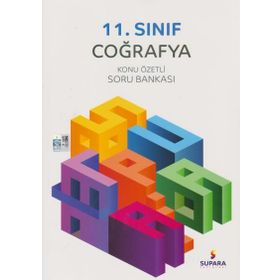 Supara Yayınları 11. Sınıf Coğrafya Konu Özetli Soru Bankası