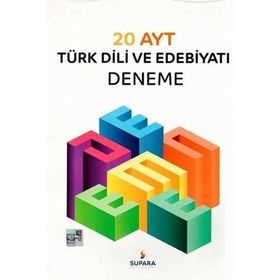 Supara Yayınları AYT Türk Dili ve Edebiyatı 20 Deneme