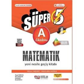 Süper 5. Sınıf Matematik A Yeni Nesile Geçiş Kitabı Nitelik Yayınları