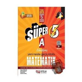 Süper 5. Sınıf Matematik A Yeni Nesile Geçiş Kitabı Nitelik Yayınları